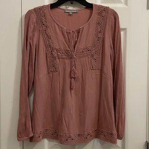 Long sleeve blouse